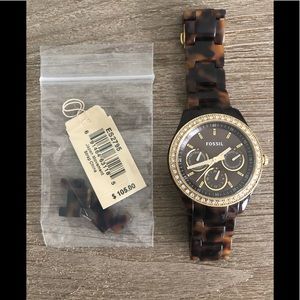 Fossil- Caleigh Multifunction Tortoise Watch